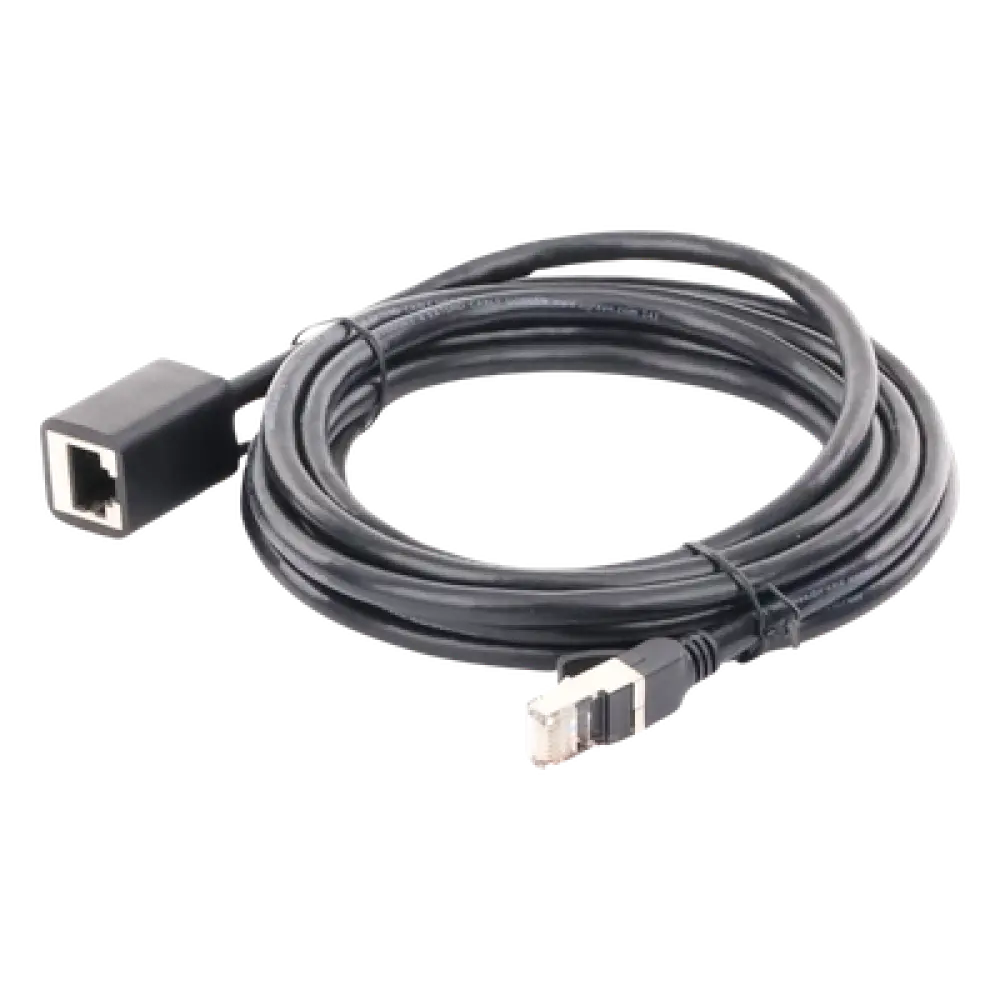 Cable de Extensión Ethernet Cat6 / F/UTP / Macho a Hembra / 3 Metros (9.84 Pies) / 1000Mbps / 250MHz / Cobre / Negro