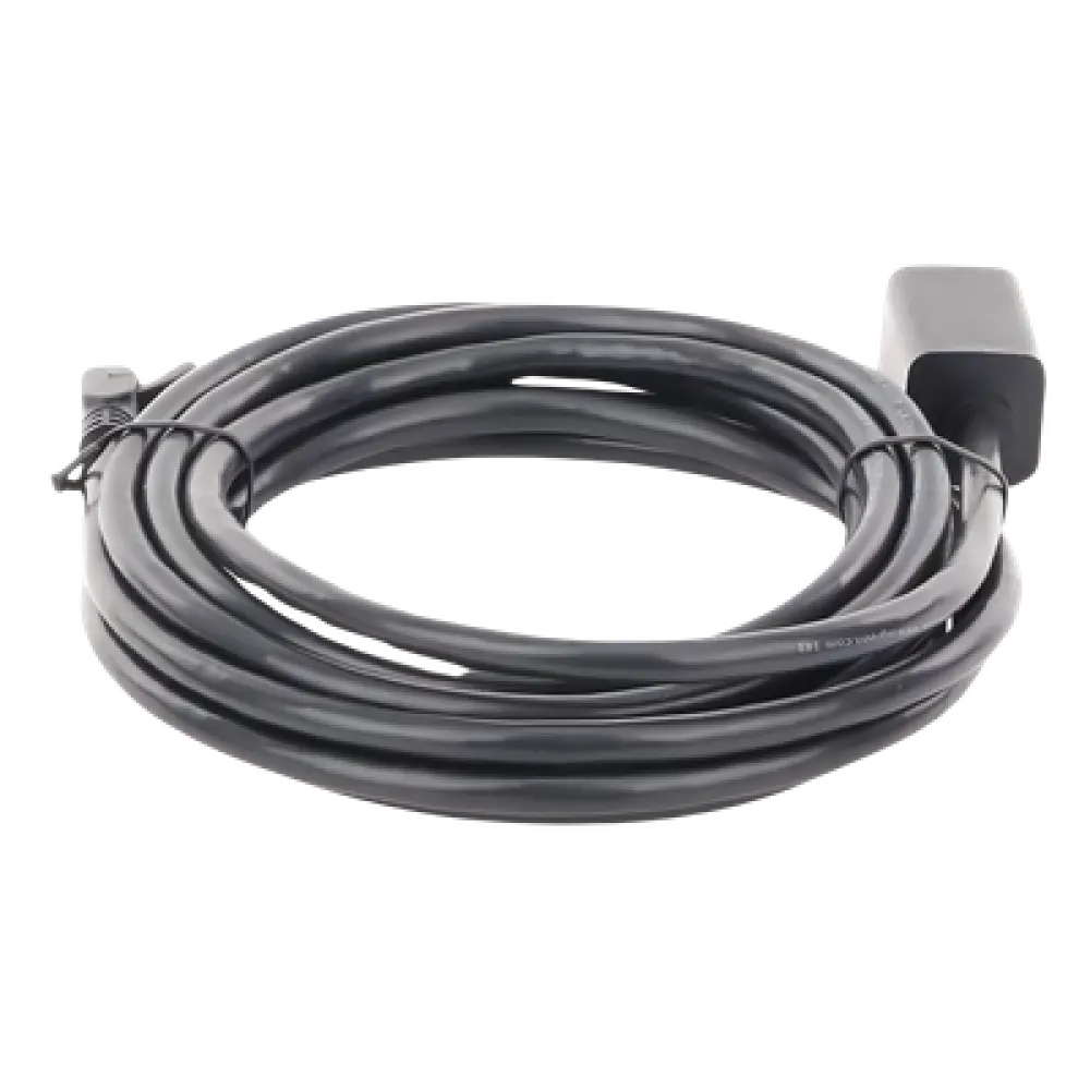 Cable de Extensión Ethernet Cat6 / F/UTP / Macho a Hembra / 3 Metros (9.84 Pies) / 1000Mbps / 250MHz / Cobre / Negro