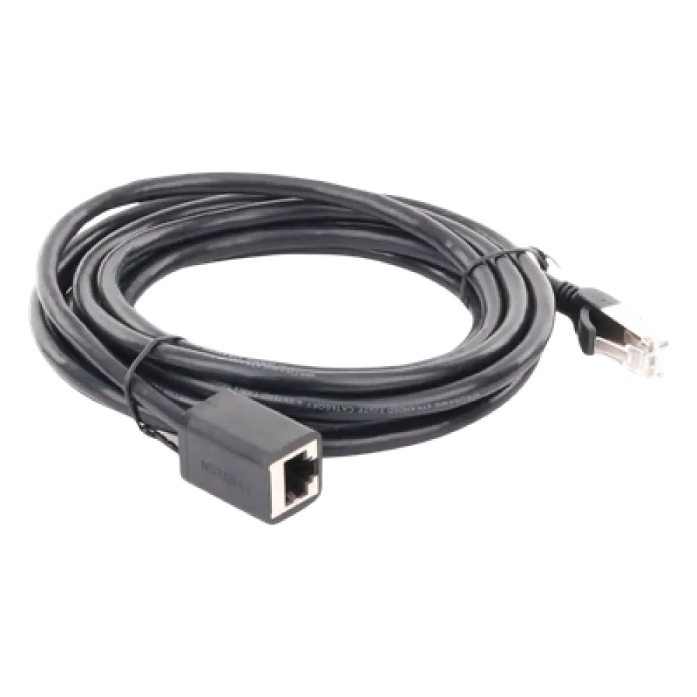 Cable de Extensión Ethernet Cat6 / F/UTP / Macho a Hembra / 3 Metros (9.84 Pies) / 1000Mbps / 250MHz / Cobre / Negro