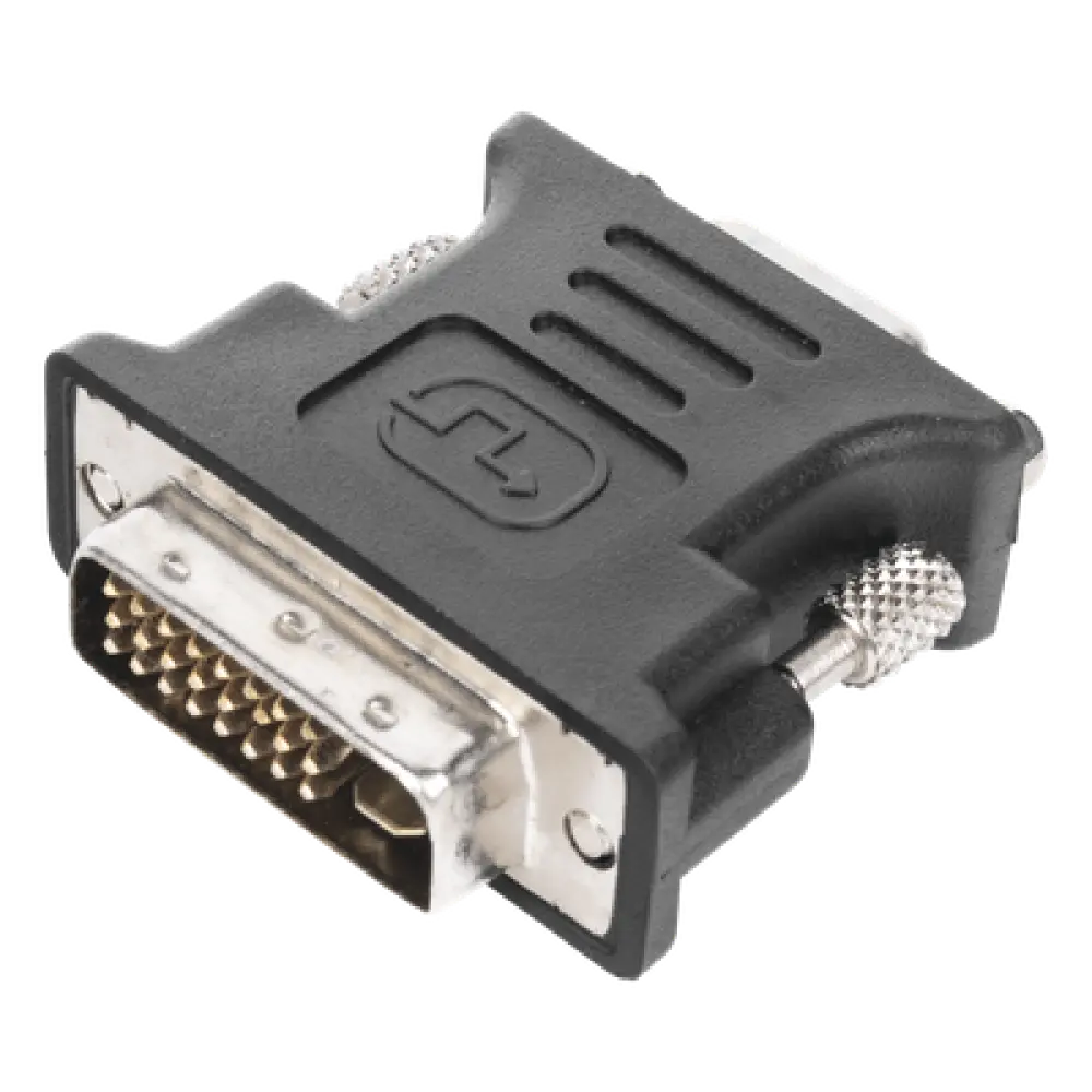 Adaptador DVI / Macho a VGA Hembra / 1080p / Conectores Chapados en Oro