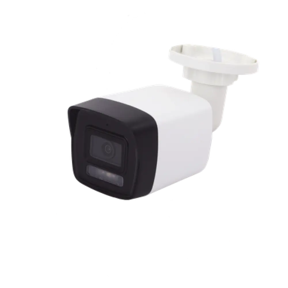 Cámara Bala IP / 4 Megapixel / Lente 2.8 mm / Dual Light 30 m (98.4 ft) / Micrófono Integrado / AcuSense Lite / IP67 / PoE