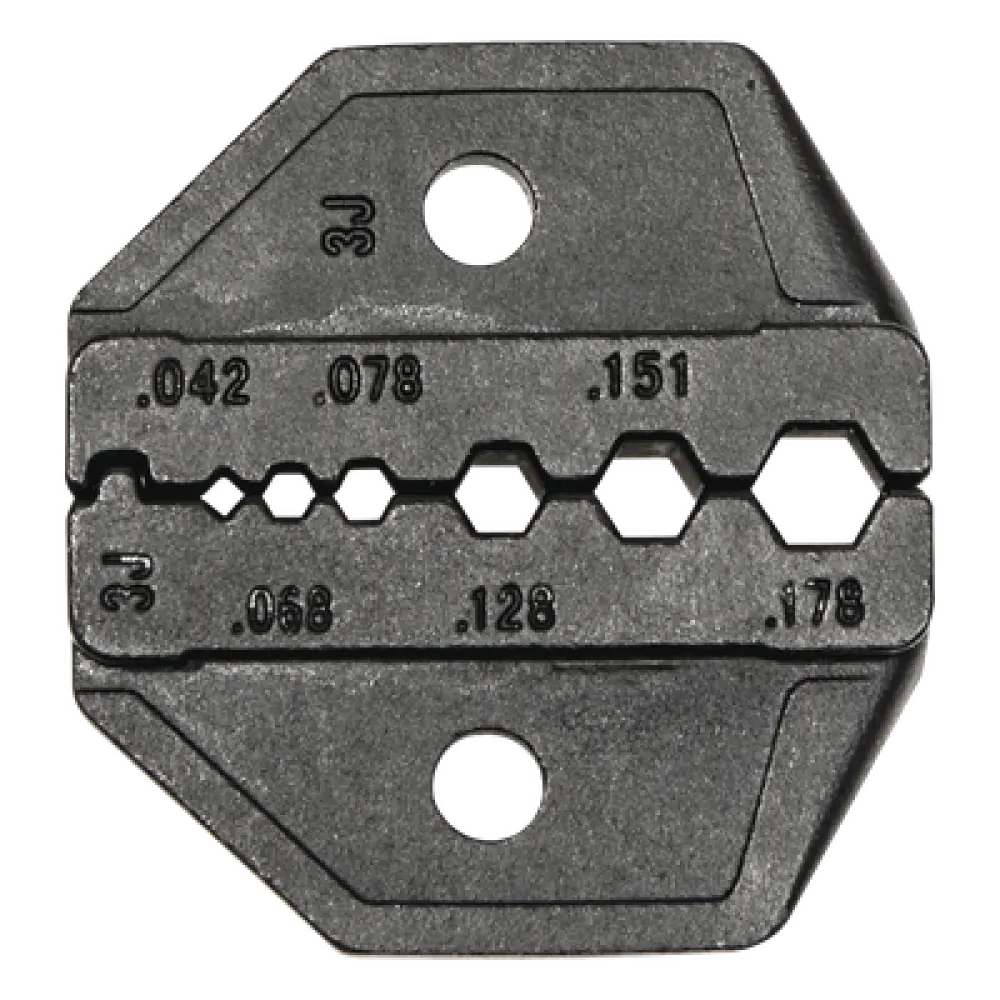 Matriz ponchadora / RG174, RG179, Belden 8218 / 0.042'' a 0.178'' / 64 g