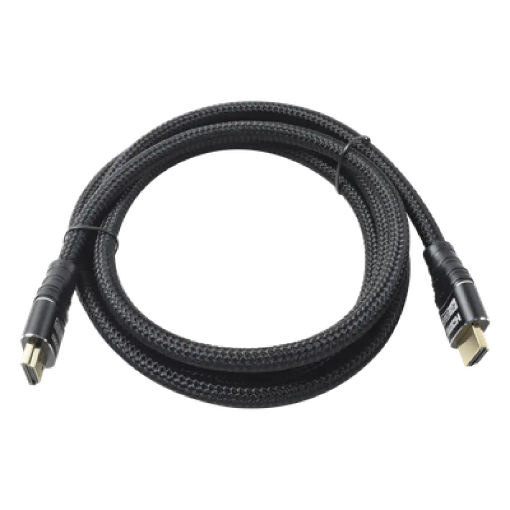 Cable HDMI / 4K Ultra HD / 1.8 m (5.9 ft) / Triple Blindaje Trenzado / Conectores Oro 24K / 120-480 Hz