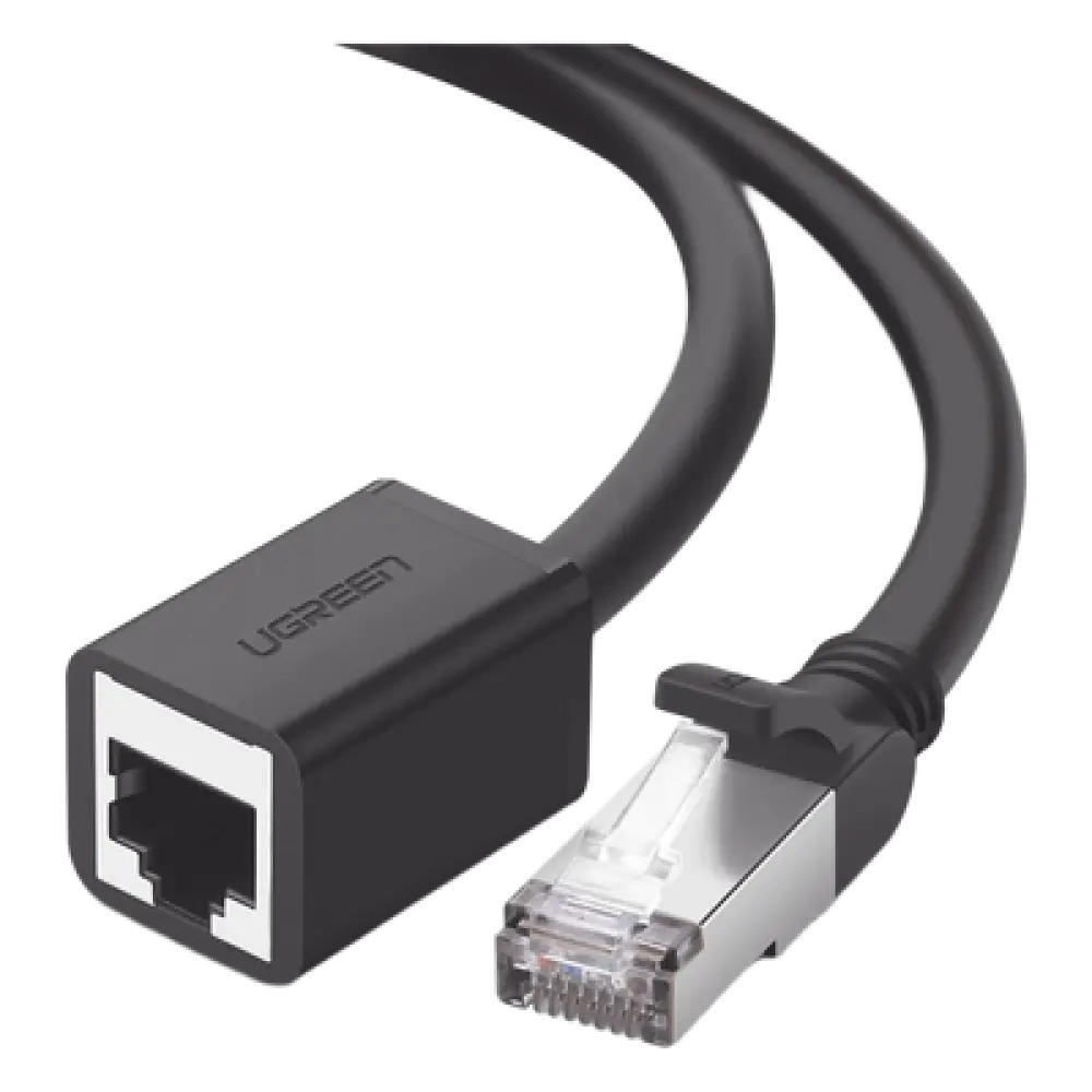Cable de Extensión Ethernet Cat6 / F/UTP / Macho a Hembra / 5 Metros (16.40 Pies) / 1000Mbps / 250MHz / Cobre Puro / 568B