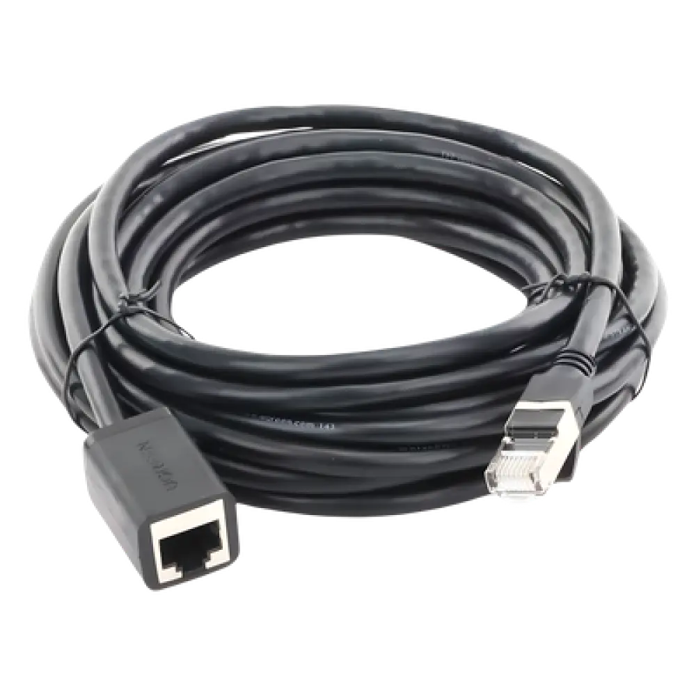 Cable de Extensión Ethernet Cat6 / F/UTP / Macho a Hembra / 5 Metros (16.40 Pies) / 1000Mbps / 250MHz / Cobre Puro / 568B