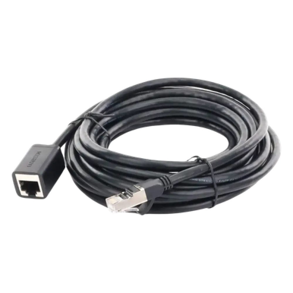 Cable de Extensión Ethernet Cat6 / F/UTP / Macho a Hembra / 5 Metros (16.40 Pies) / 1000Mbps / 250MHz / Cobre Puro / 568B
