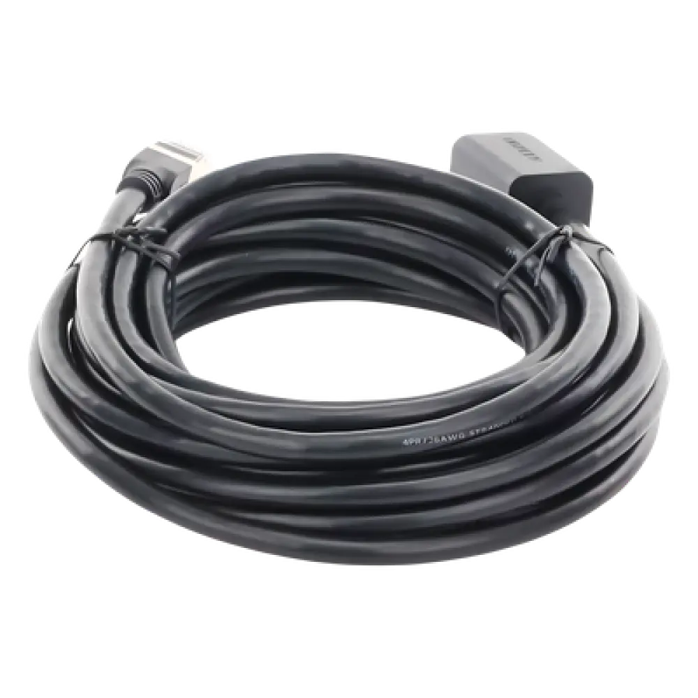 Cable de Extensión Ethernet Cat6 / F/UTP / Macho a Hembra / 5 Metros (16.40 Pies) / 1000Mbps / 250MHz / Cobre Puro / 568B