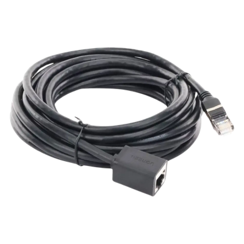 Cable de Extensión Ethernet Cat6 / F/UTP / Macho a Hembra / 5 Metros (16.40 Pies) / 1000Mbps / 250MHz / Cobre Puro / 568B