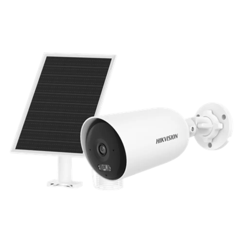 Kit Solar IP All in One / 4 Megapixel / AOV 24/7 / 4G LTE / Dual Light 30 m (98.4 ft) / IP67 / Audio Bidireccional / Panel Solar 8W + Batería 9000 mAh
