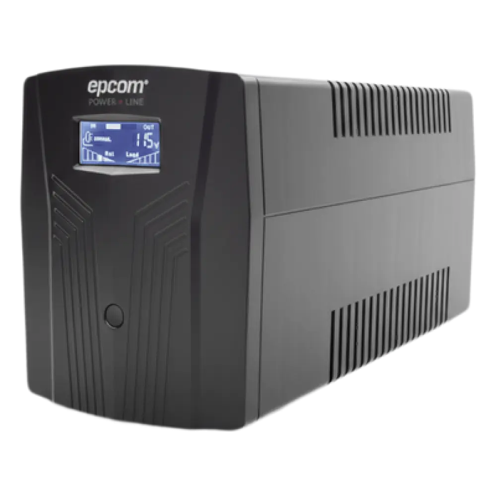 UPS Línea Interactiva / 1500 VA / 900 W / Salida 120 Vca / 6 Tomas NEMA 5-15R / Pantalla LCD / Factor de Forma 2U Rack/Torre