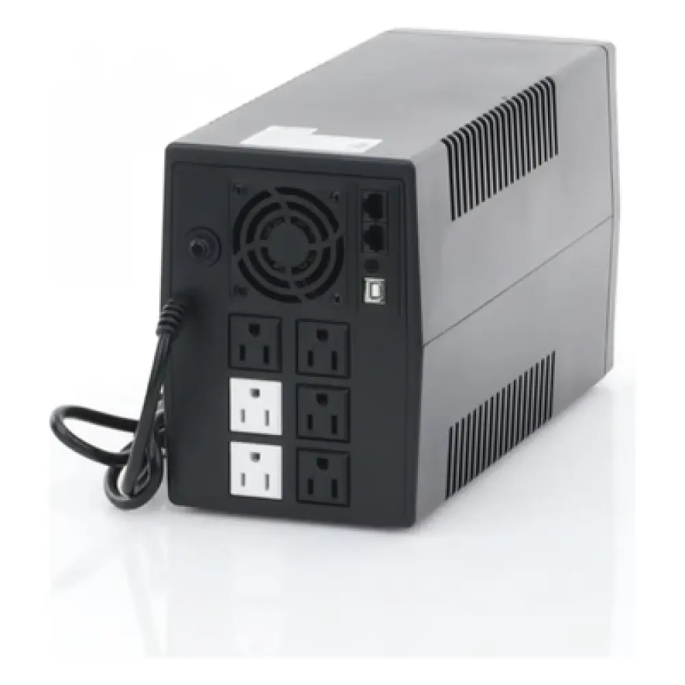 UPS Línea Interactiva / 1500 VA / 900 W / Salida 120 Vca / 6 Tomas NEMA 5-15R / Pantalla LCD / Factor de Forma 2U Rack/Torre
