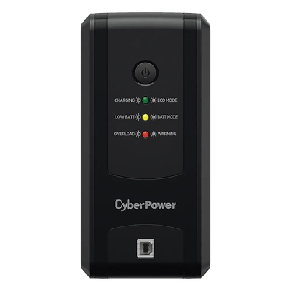 UPS de Torre / 1000 VA / 500 W / Topología Línea Interactiva / AVR 86-148 Vca / 8 Salidas NEMA 5-15R / Puerto USB / 120 Vca