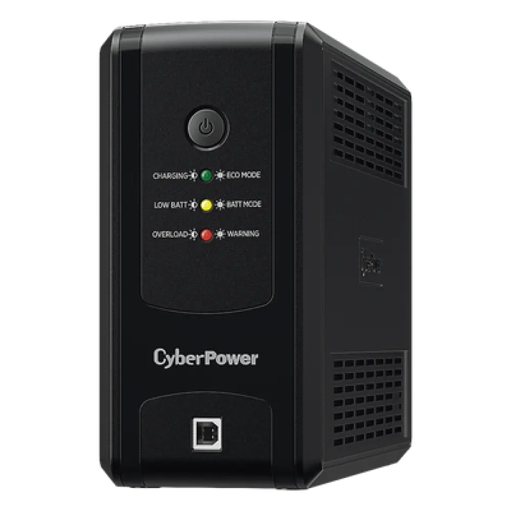 UPS de Torre / 1000 VA / 500 W / Topología Línea Interactiva / AVR 86-148 Vca / 8 Salidas NEMA 5-15R / Puerto USB / 120 Vca