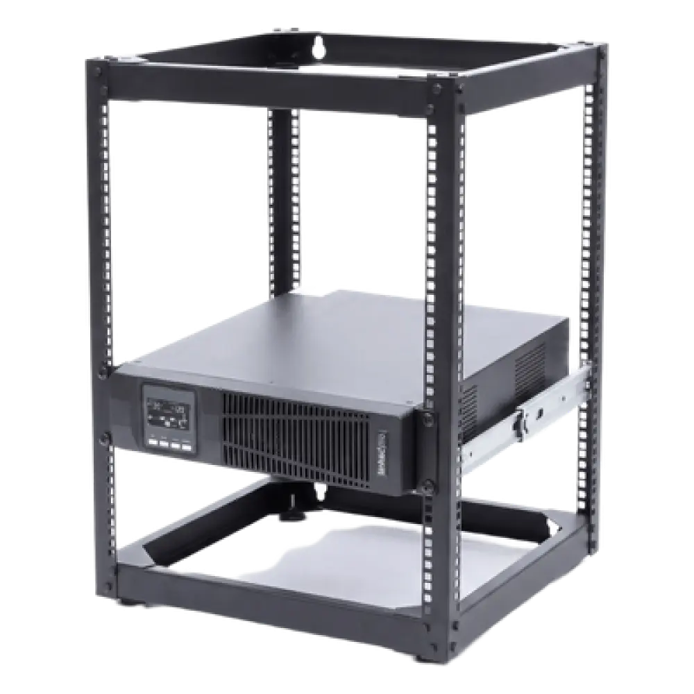 UPS Online de Doble Conversión / 1000 VA / 900 W / Factor de Potencia 0.98 / Rack-Torre 2U / Onda Senoidal Pura / Transferencia 0 ms