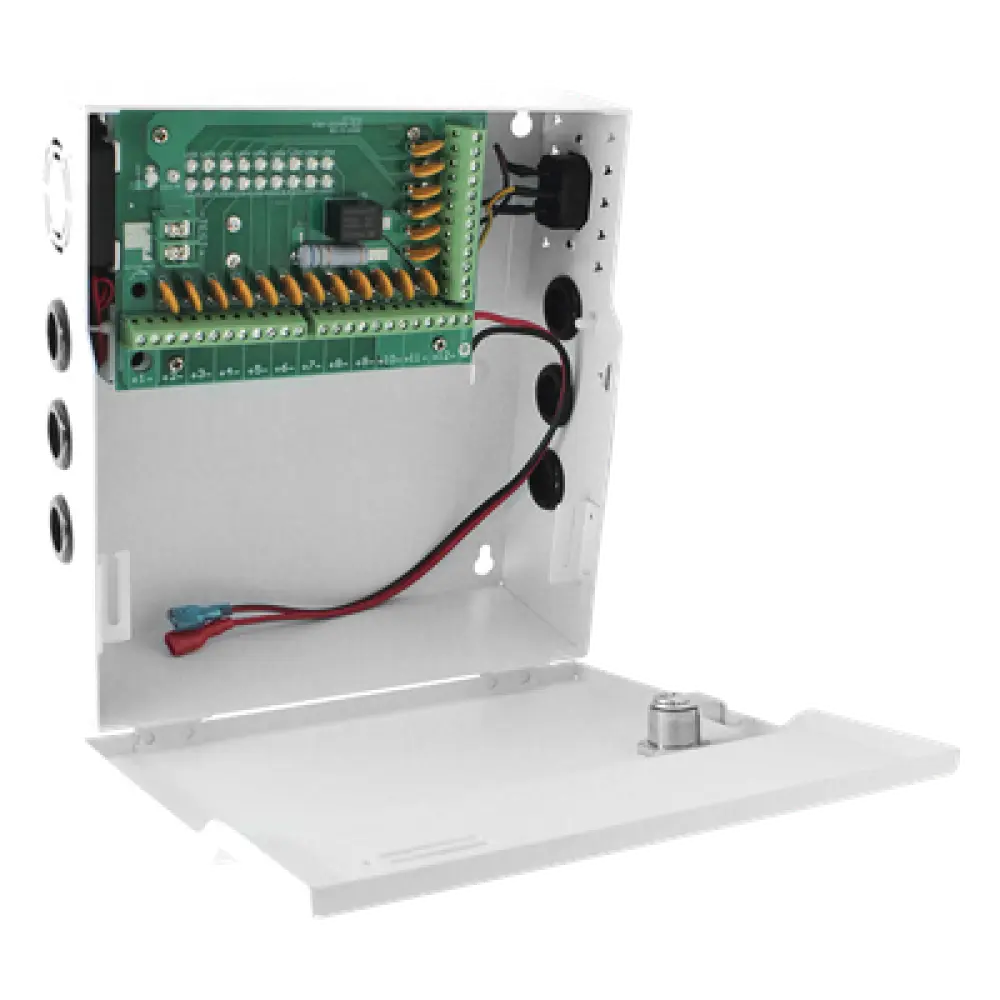 Fuente de Poder Profesional / 12 Vcc @ 20 A / 18 Canales / Entrada Universal 96-264 Vca / Protección de Batería 10.5 V