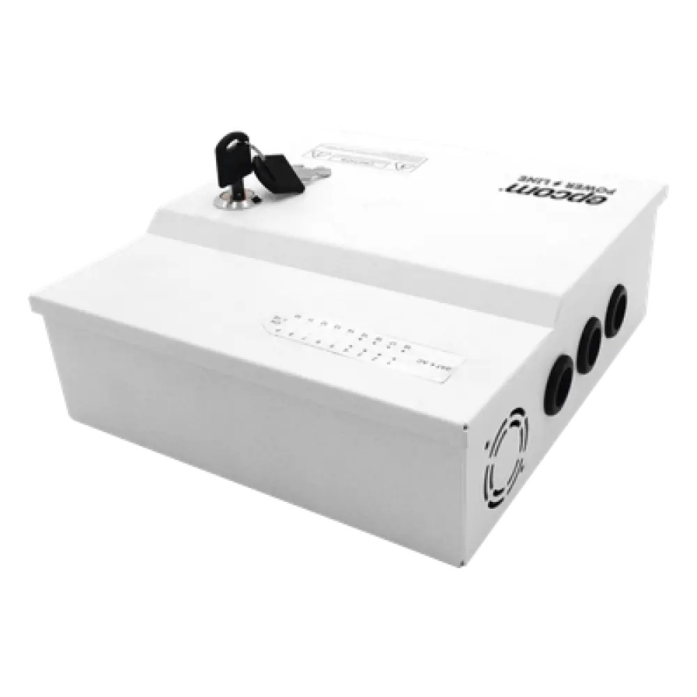Fuente de Poder Profesional / 12 Vcc @ 20 A / 18 Canales / Entrada Universal 96-264 Vca / Protección de Batería 10.5 V