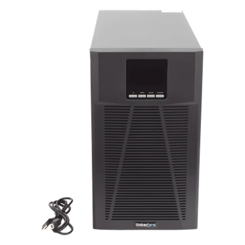 UPS Online / 3000 VA / 2700 W / Doble Conversión / Rack-Torre 2U / Onda Senoidal Pura / Factor de Potencia 0.9 / Transferencia 0 ms