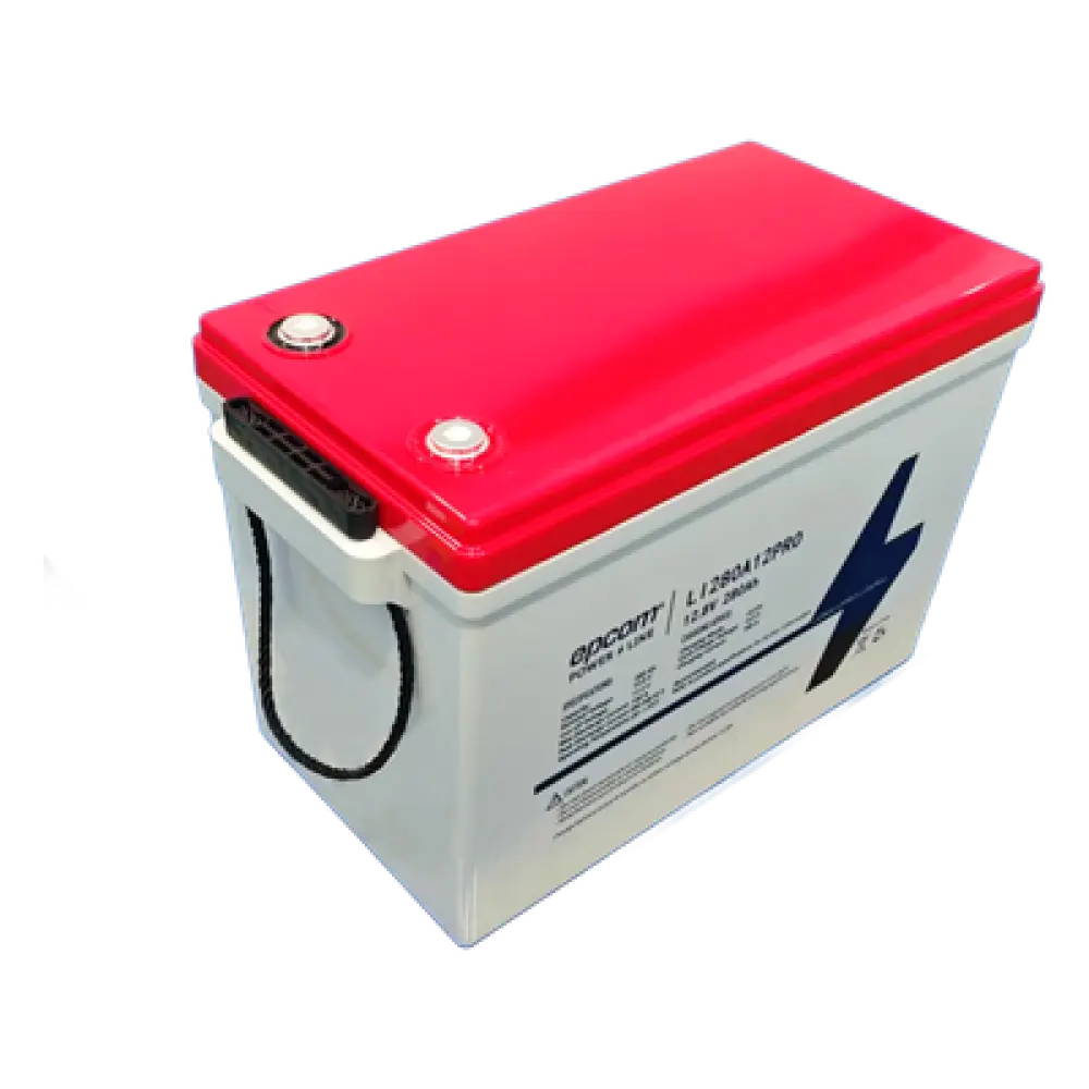 Batería de Litio LiFePO4 / 12.8 Vcc / 280 Ah / 3.58 kWh / 6000 Ciclos / Descarga 140 A / BMS Corte 11.2 Vcc