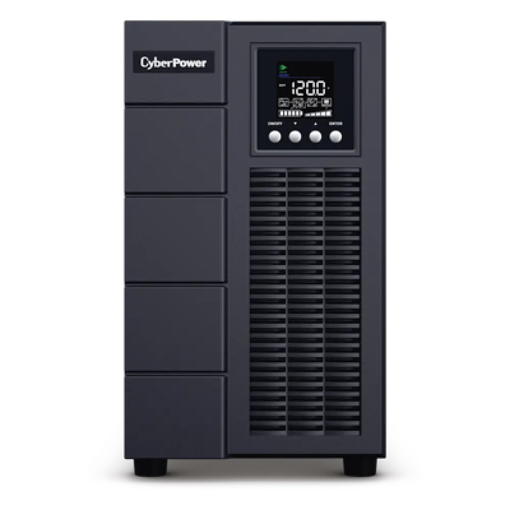 UPS Online Doble Conversión / 3000 VA / 2700 W / Factor de Potencia 0.9 / Onda Senoidal Pura / Torre / 5 Tomas NEMA / SNMP Remoto