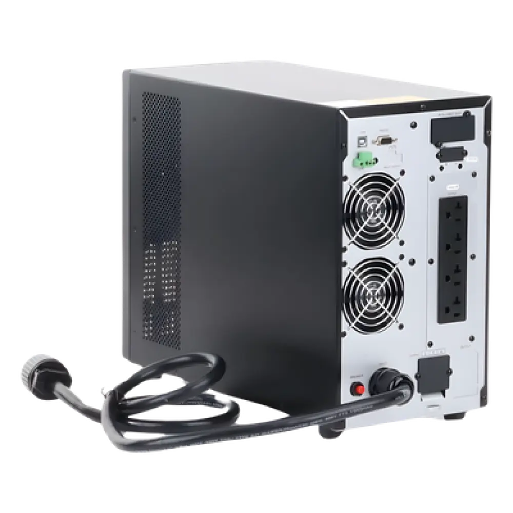 UPS Online Doble Conversión / 3000 VA / 2700 W / Factor de Potencia 0.9 / Onda Senoidal Pura / Torre / 5 Tomas NEMA / SNMP Remoto