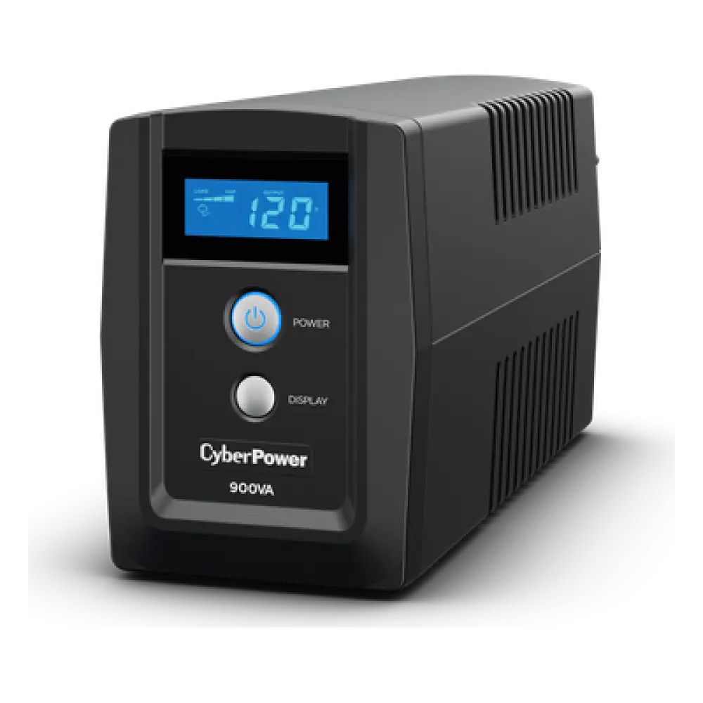 UPS de Línea Interactiva / 900 VA / 420 W / 6 Salidas NEMA 5-15R / AVR Integrado / LCD / USB