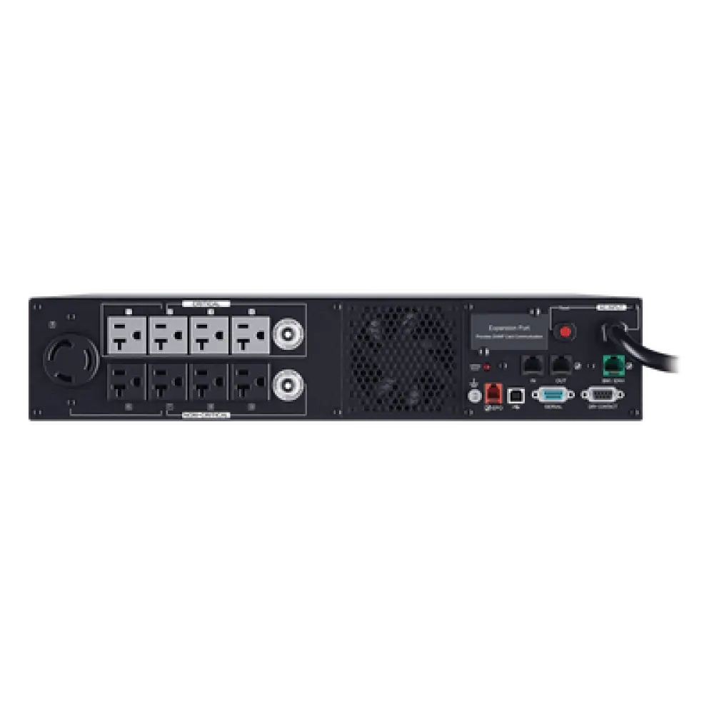 UPS de Rack 2U / 3000 VA / 3000 W / Línea Interactiva / Onda Senoidal Pura / 9 Tomas NEMA / AVR
