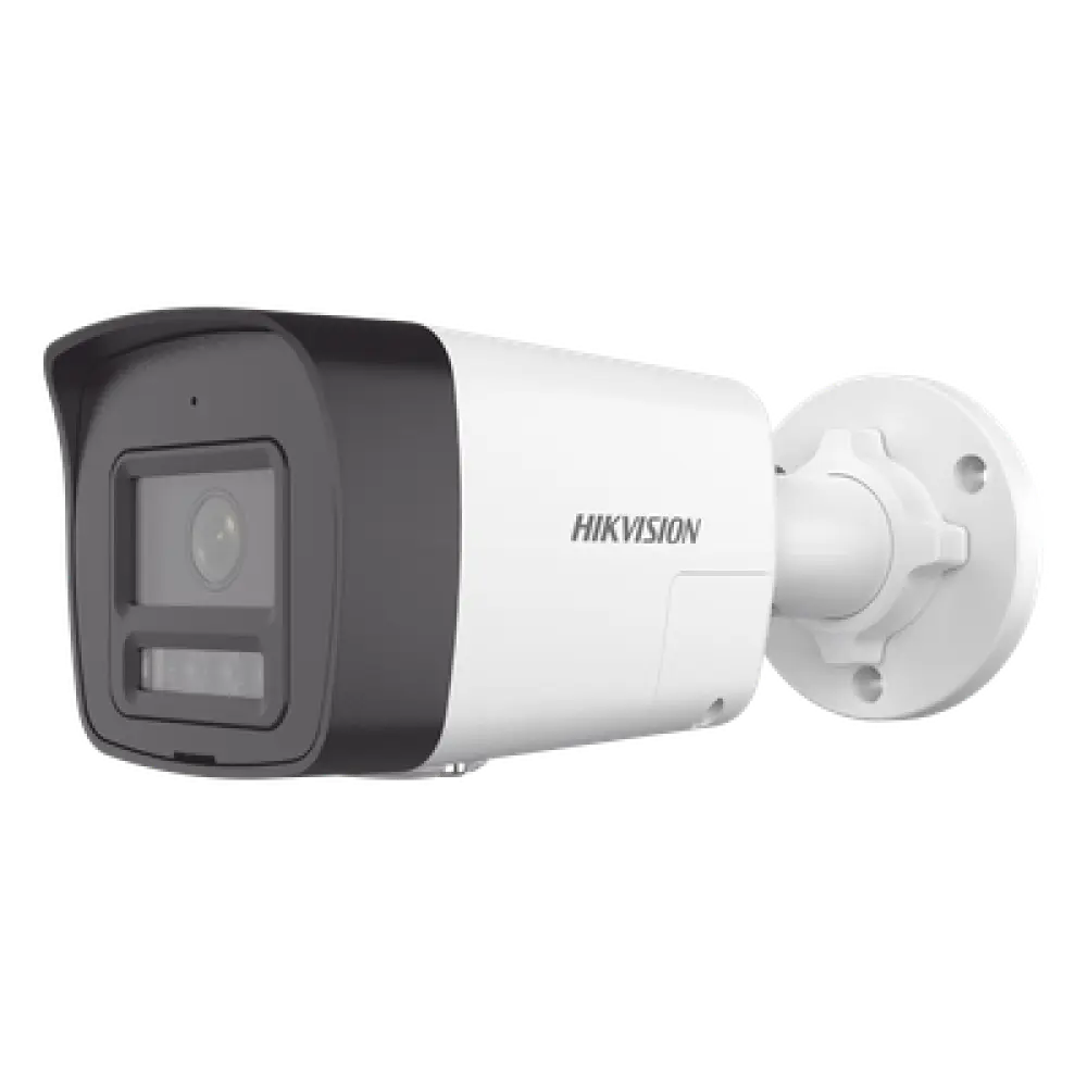 Cámara Bala IP / 4 Megapixel / Dual Light 30 m (98.4 ft) IR + 20 m (65.6 ft) Luz Blanca / Audio Bidireccional / AcuSense Lite / IP67 / PoE
