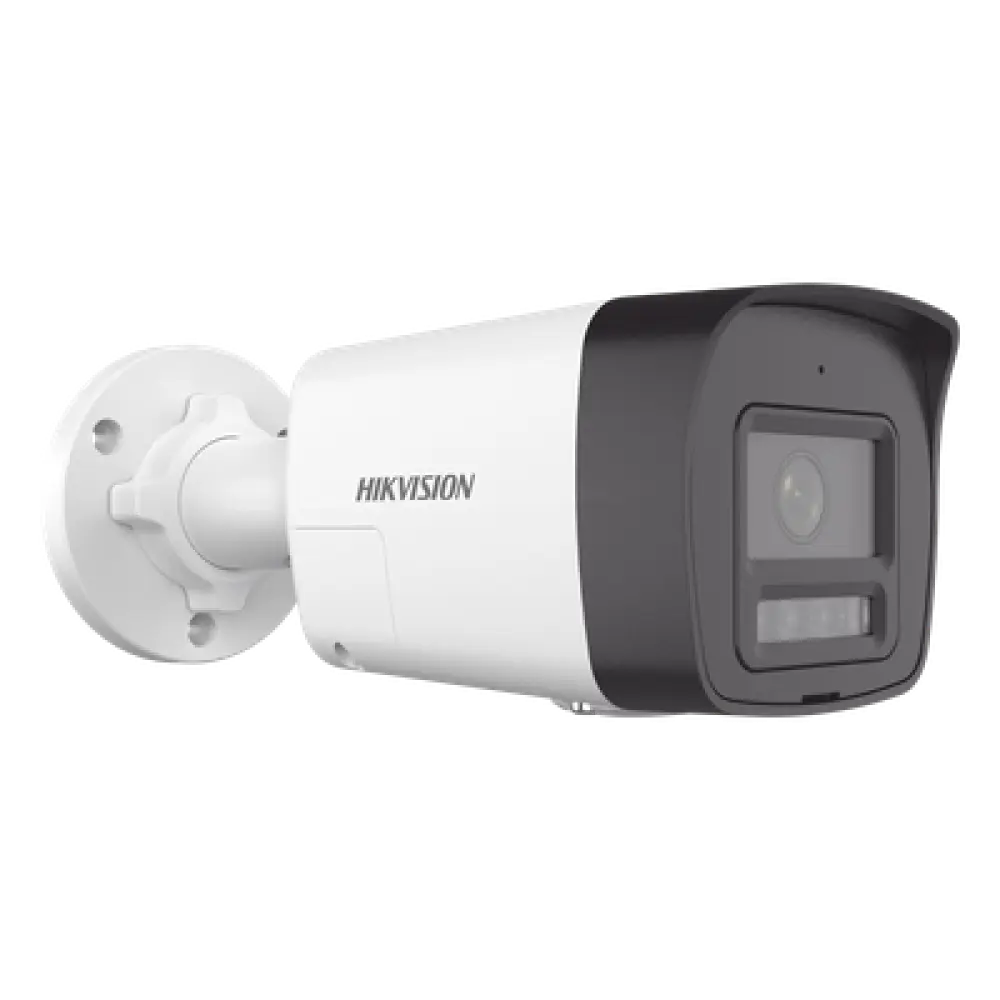 Cámara Bala IP / 4 Megapixel / Dual Light 30 m (98.4 ft) IR + 20 m (65.6 ft) Luz Blanca / Audio Bidireccional / AcuSense Lite / IP67 / PoE