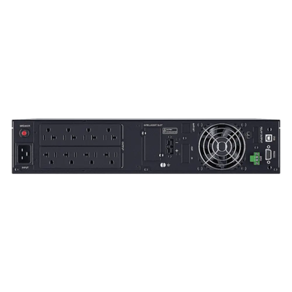 UPS Online Doble Conversión / 2000 VA / 1800 W / 120 Vca / 8 Tomas NEMA 5-20R / Rack o Torre 2 UR / Onda Senoidal Pura