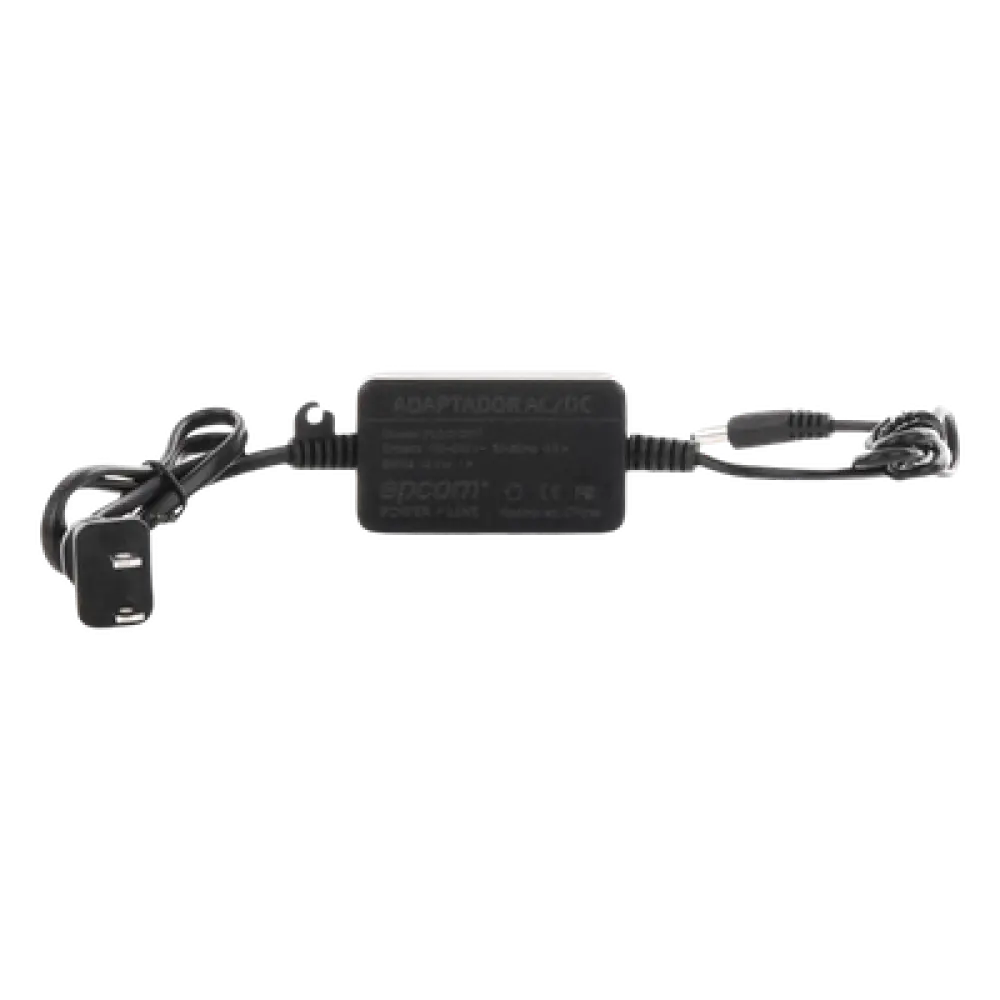 Adaptador de Pared / 12 VCC 1 A / Entrada Universal 100-240 VCA / Cable 0.5 m Doble Extremo / NEMA 1-15 / Operación 0°C a 40°C