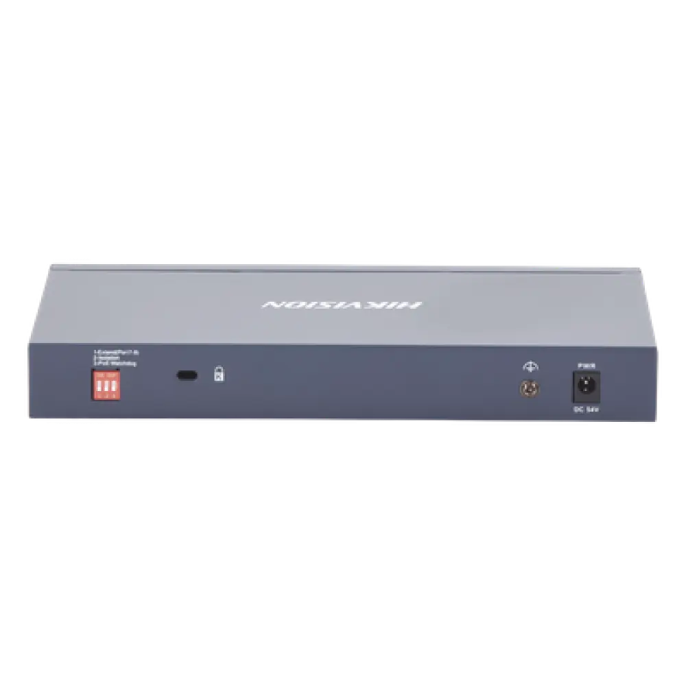 Switch PoE+ / 7 Puertos Gigabit 802.3af/at 30W / 2 Puertos Hi-PoE 90W / 1 Puerto Uplink Gigabit / 1 Puerto SFP / Modo Extendido 300 m (984 pies) / 110 W Total