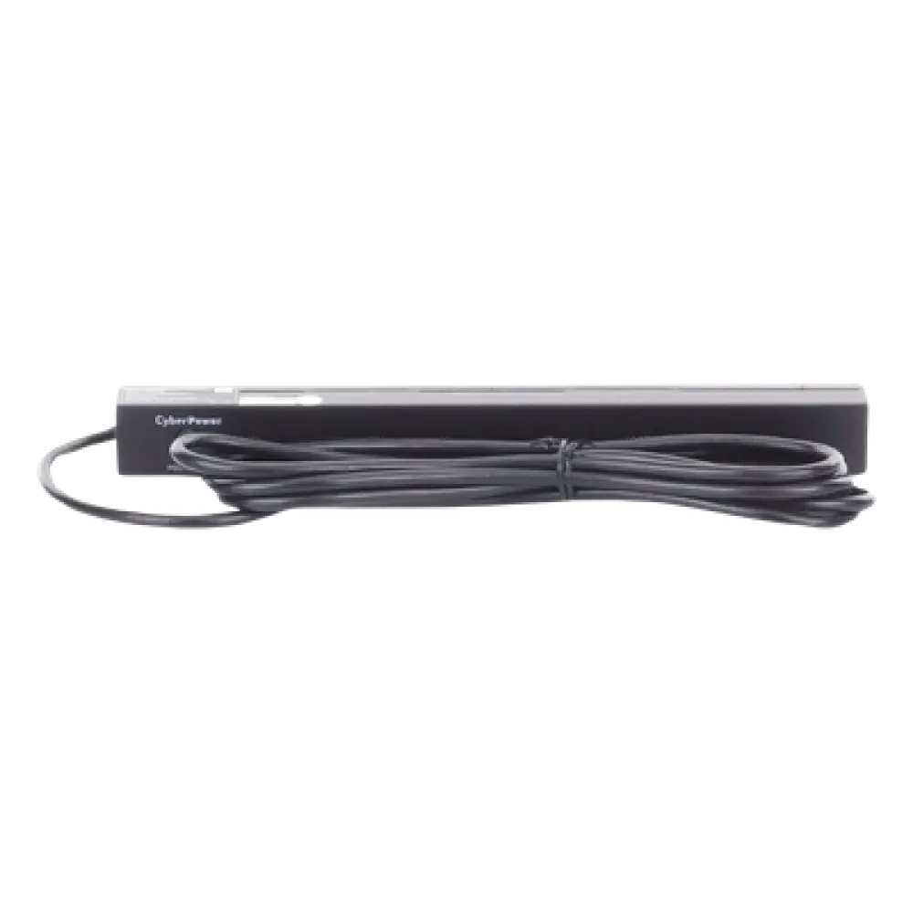 PDU Básico Rack / 12 Tomas NEMA 5-15R Traseras / 15 Amp / 120 Vca / 1UR / Cable 4.5 m (14.8 ft)