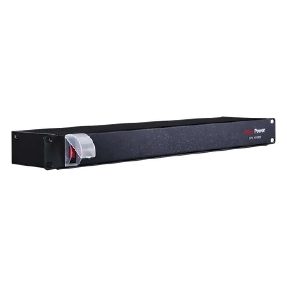 PDU Básico Rack / 10 Salidas NEMA 5-15R / 15 Amp / 120 Vca / 1U / Cable 4.5 m (14.8 ft)