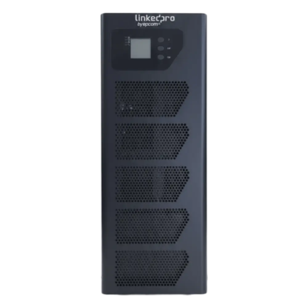 UPS Online de Doble Conversión / 10 kVA / 10 kW / Salida Fase Dividida 220V o 2 x 120V / Paralelismo hasta 4 Unidades / Pantalla LCD Táctil 7" / Onda Senoidal Pura