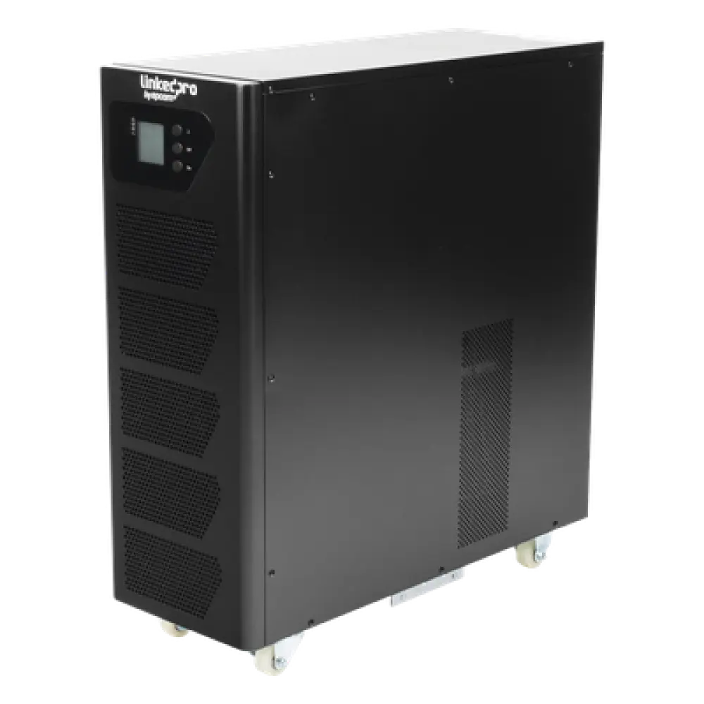 UPS Online de Doble Conversión / 10 kVA / 10 kW / Salida Fase Dividida 220V o 2 x 120V / Paralelismo hasta 4 Unidades / Pantalla LCD Táctil 7" / Onda Senoidal Pura