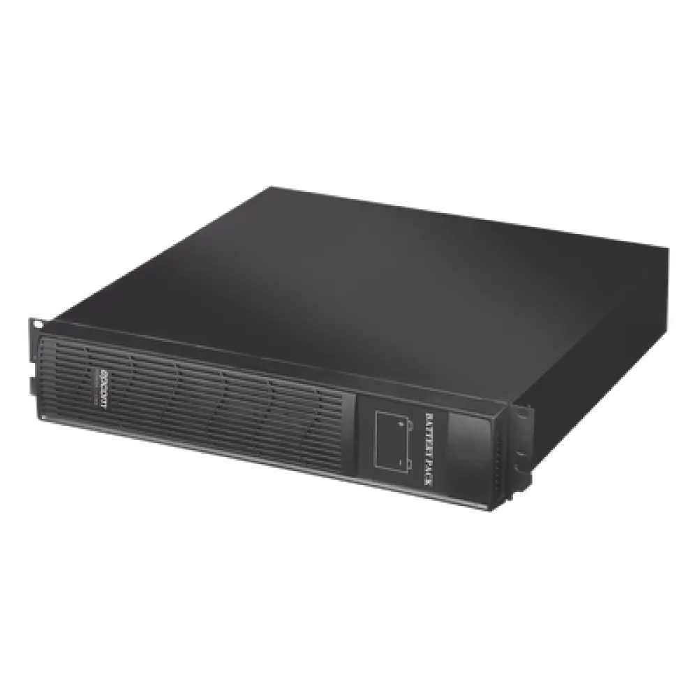 Módulo de Baterías Externo / 6 Baterías 12V/9Ah / Rack 2U / Daisy Chain / 8.8 x 44 x 46.5 cm