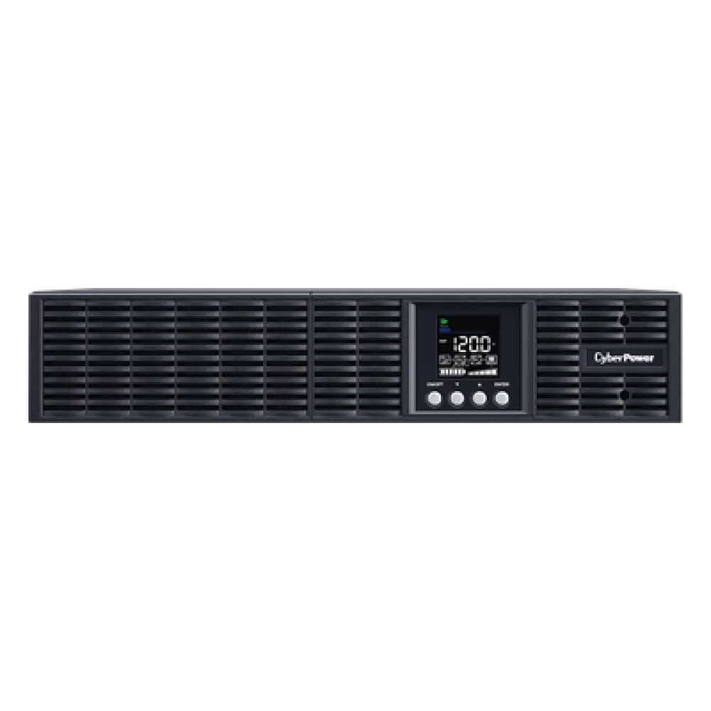 UPS Online Doble Conversión / 1000 VA / 900 W / 8 Tomas NEMA 5-15R / Onda Senoidal Pura / Rack o Torre 2 UR / LCD a Color