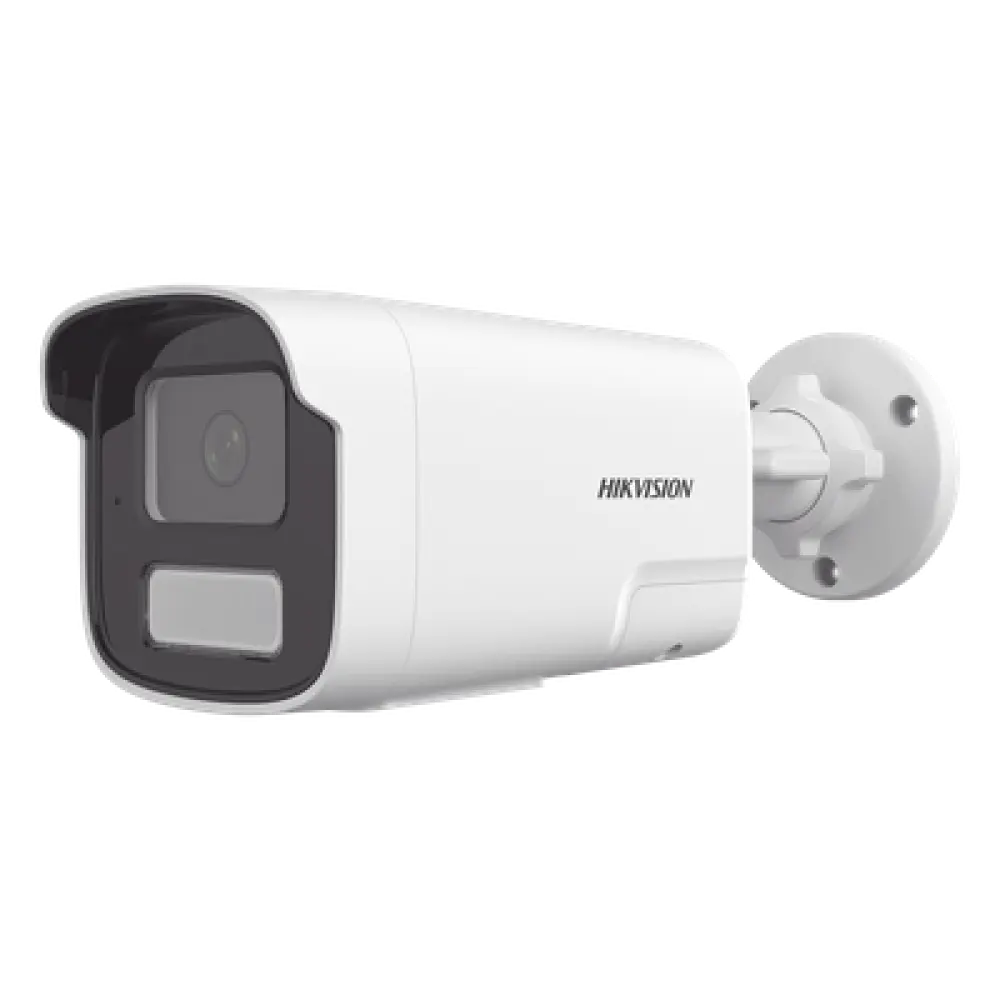 Cámara Bala IP / 4 Megapixel / Smart Hybrid Light 50 m (164 ft) / Detección Humana y Vehicular / Audio Bidireccional 95 dB / IP67 / PoE / WDR 120 dB