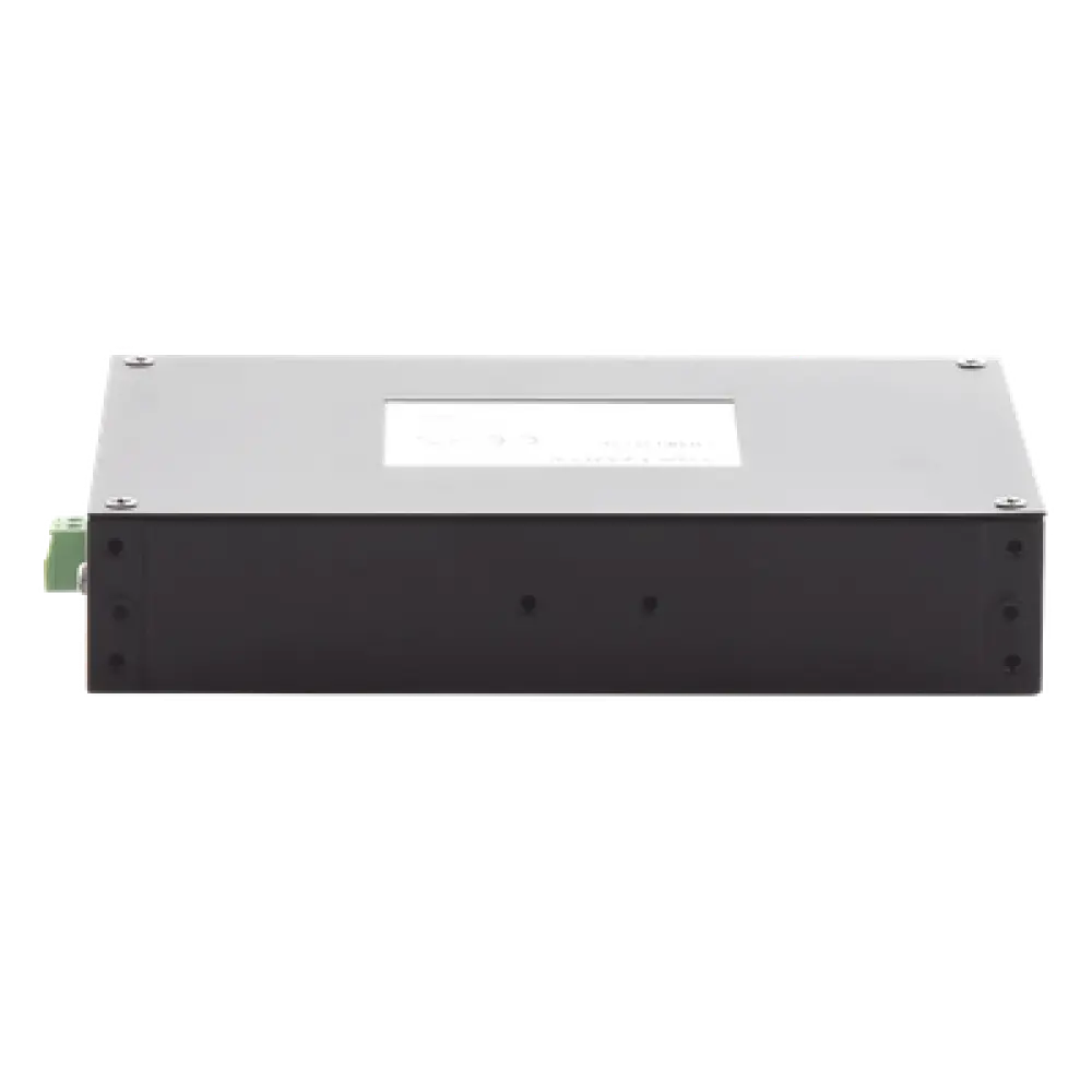 Switch Industrial No Administrable / 3 Puertos Gigabit PoE+ (30 W) + 1 Puerto Gigabit PoE++ (60 W) / 2 Puertos SFP / 65 W Total / Alcance Extendido 300 m (984.3 ft) / -30 °C a 65 °C