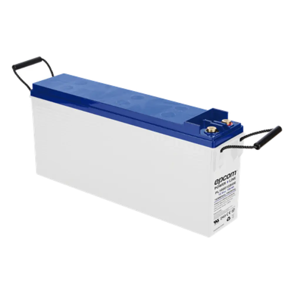 Batería AGM-VRLA de Ciclo Profundo / 12 Vcc / 100 Ah (10 h) / Terminal M8 / Ignífuga UL94-V0 / 1620 A Cortocircuito