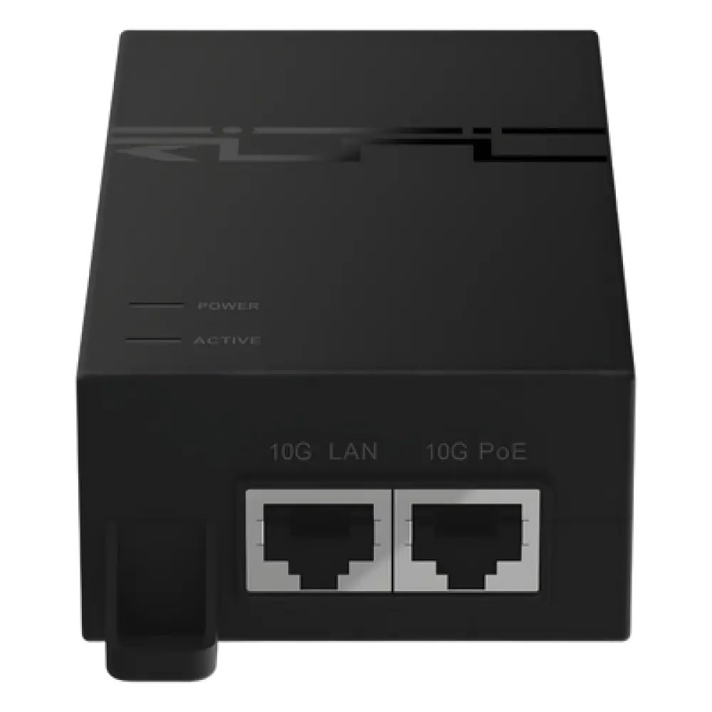 Inyector PoE / 56V / 1.08A / 60W / 2 Puertos Multi-Gigabit 10G / IEC C5 / Entrada 100-240V