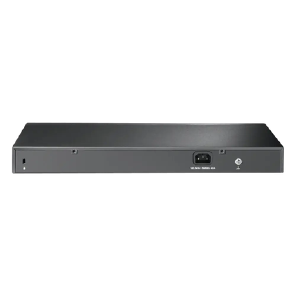 Switch PoE+ Administrable / 24 Puertos Gigabit / 4 Ranuras SFP / 250W PoE Total / SDN Cloud / Enrutamiento Estático