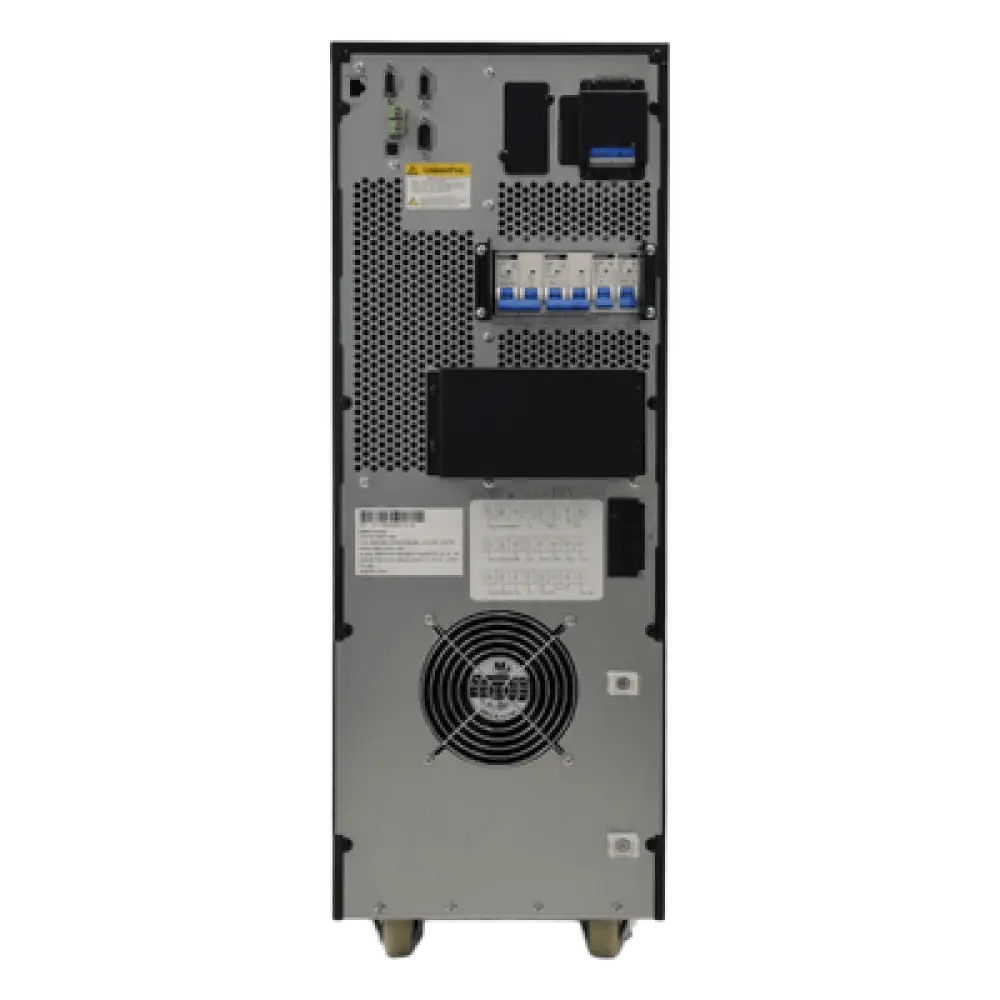 UPS Online Doble Conversión / 6000 VA / Entrada 200 - 240 Vac / Fase Dividida 120V/120V + N / Paralelismo 4 Unidades / Pantalla LCD Táctil 7" / Sin Baterías