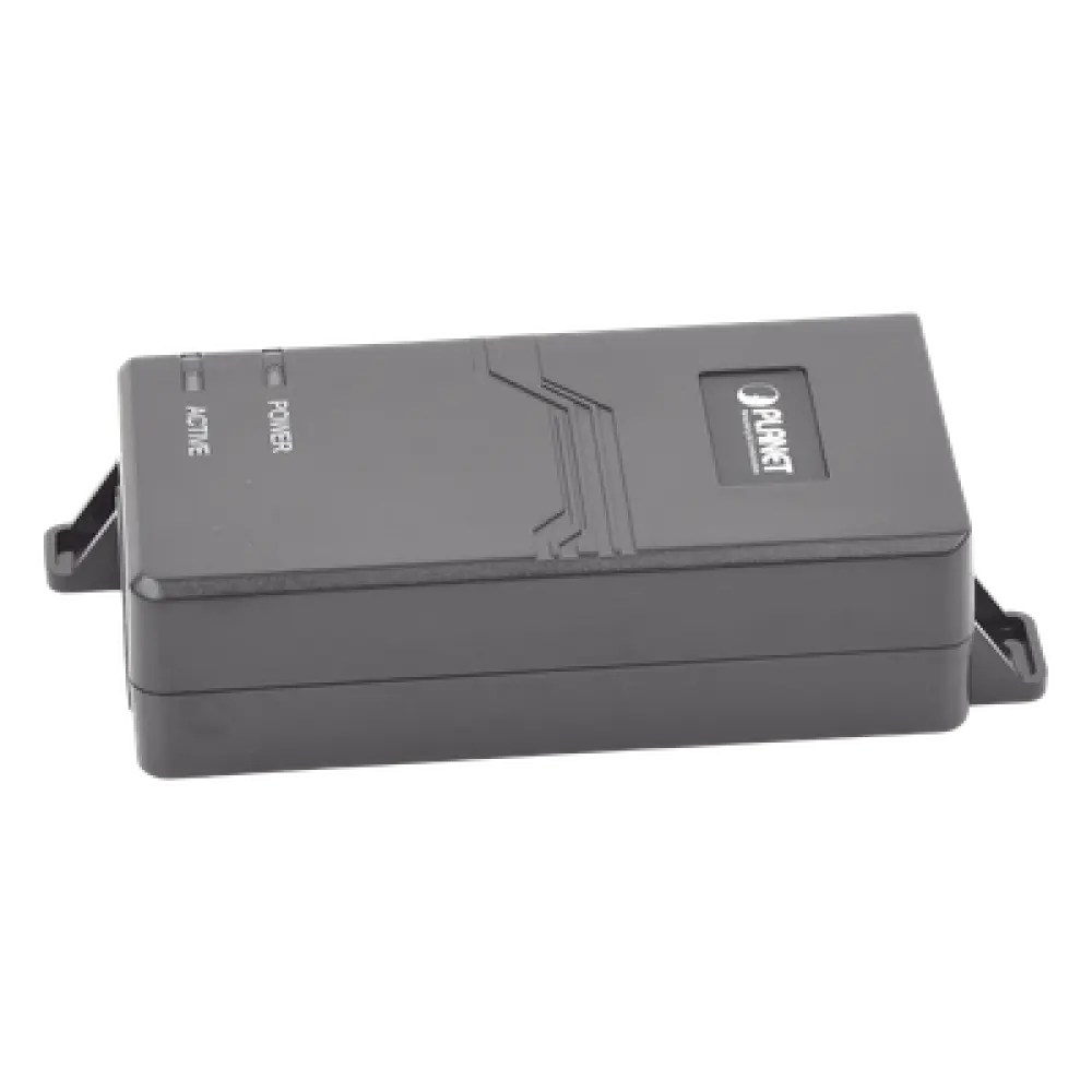 Inyector PoE / IEEE 802.3at/af / Gigabit / 30 W / 50-54 VDC / 100-240 VAC / 0 a 50 °C