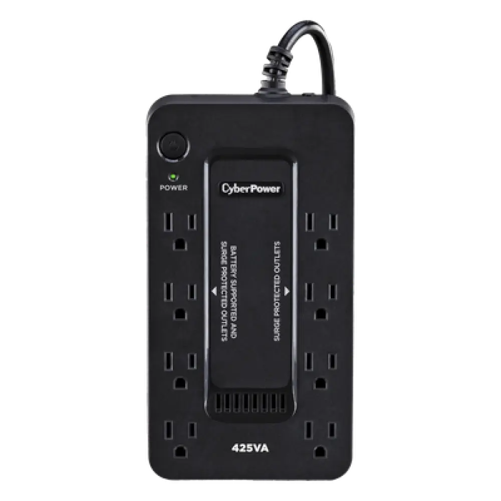 UPS de Reserva / 425 VA / 255 W / 8 Tomas NEMA 5-15R / 4 Salidas con Batería / Topología Standby / USB / 120 Vca