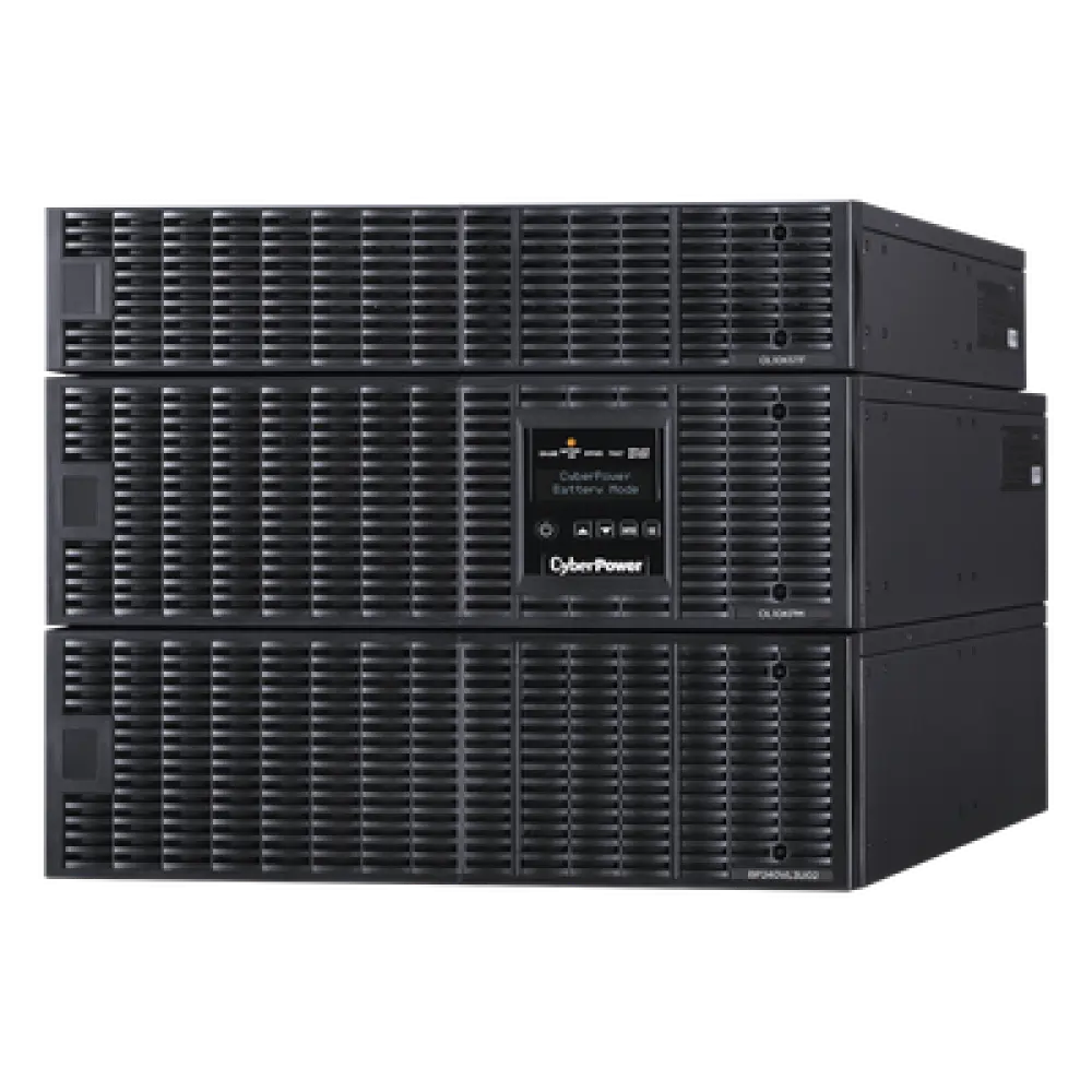 UPS Online Doble Conversión / 10000 VA / 10000 W / Entrada 200-240 Vac / Salida 120-240 Vac / 9 Tomas NEMA / Torre o Rack 8 UR / Baterías Hot-Swap