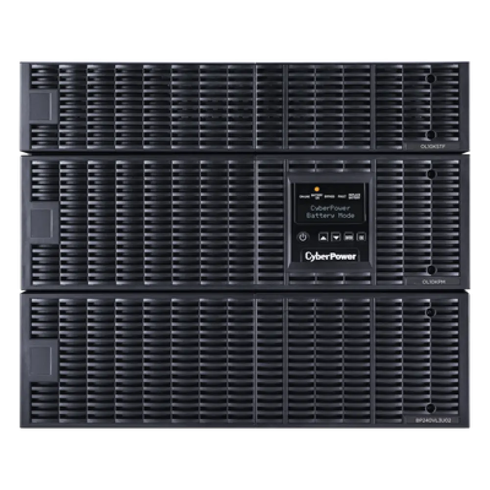 UPS Online Doble Conversión / 10000 VA / 10000 W / Entrada 200-240 Vac / Salida 120-240 Vac / 9 Tomas NEMA / Torre o Rack 8 UR / Baterías Hot-Swap