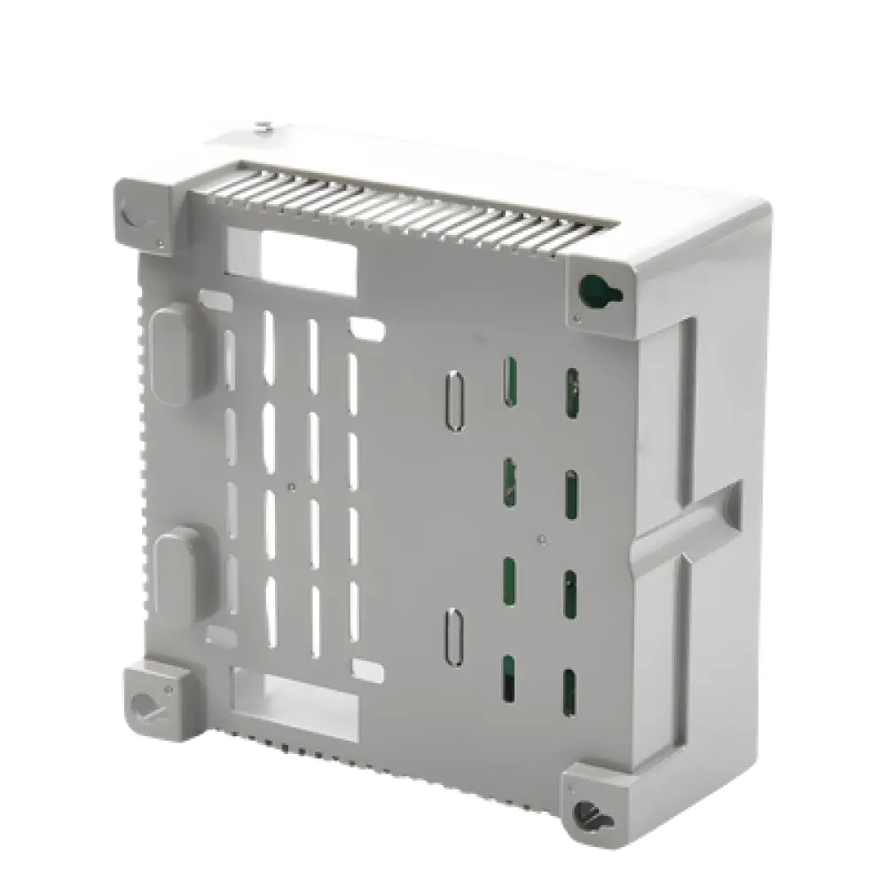 Fuente de Poder con Gabinete / 4 Salidas / 11-15 Vcc / 5 A / Entrada 96-264 Vca / Protección Sobrecorriente y Cortocircuito / LED Estado