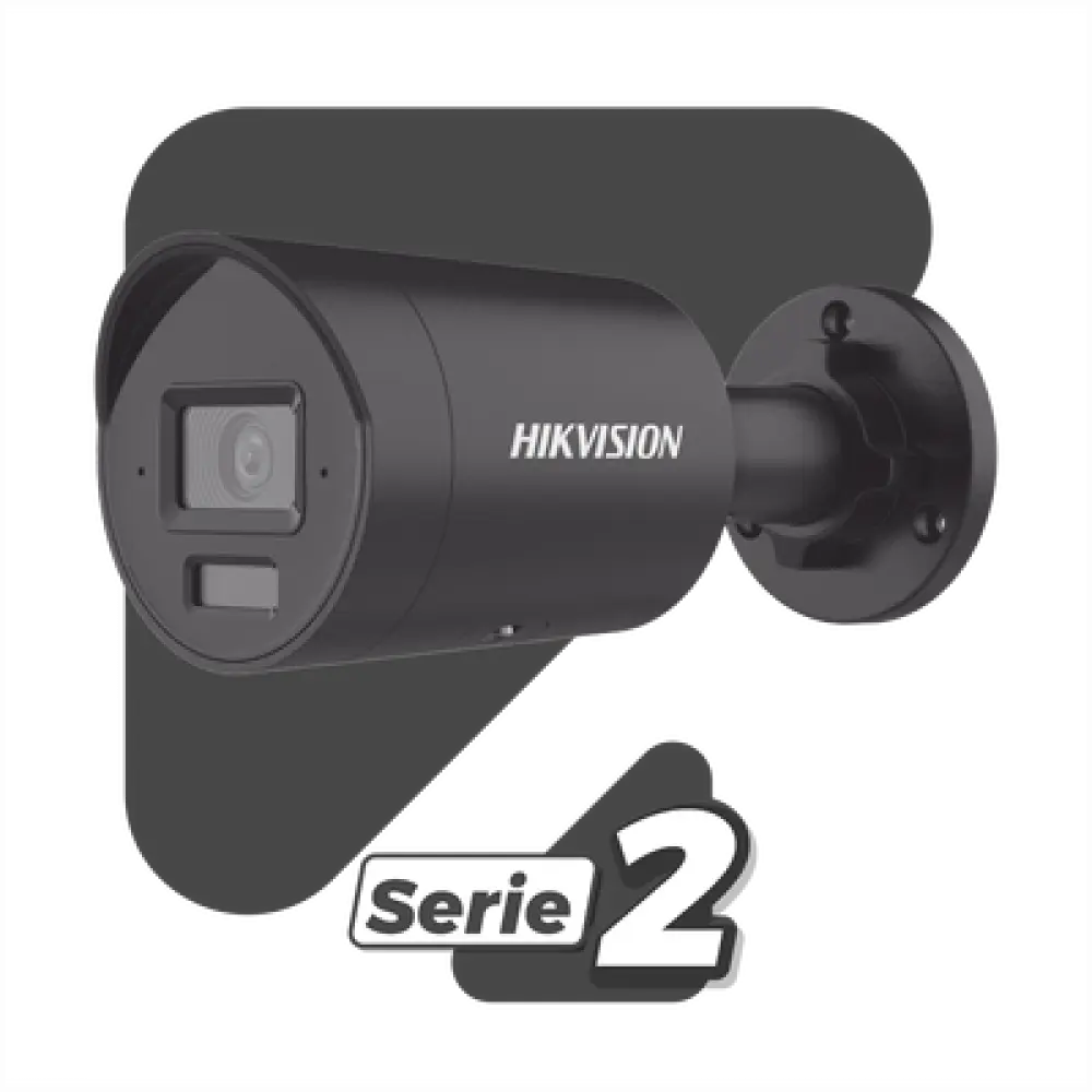 Cámara Bala IP / 4 Megapixel / Dual Light 40 m (131.2 ft) / WDR 120 dB / AcuSense / IP67 / PoE / Micro SD 512 GB