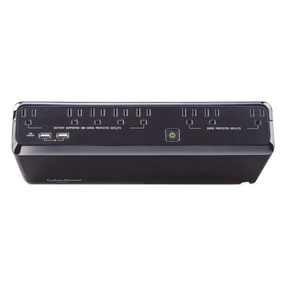 UPS de Escritorio / 750 VA / 375 W / Topología Standby / 8 Tomas NEMA 5-15R / Supresión 890 J / USB 2.4 A